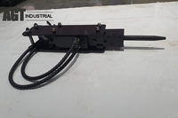 Mini pelle hydraulique, marteau briseur hydraulique, accessoire de démolition pour roche et béton, 12EX-HMRJ