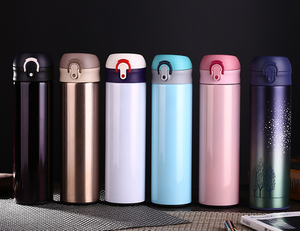 Vente chaude eco friendly transport facile eco friendly voyage bouteille 304 en acier inoxydable rebondissant bouteille de <span class=keywords><strong>burea</strong></span> - Product Image 2