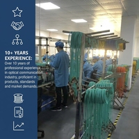 Cordon de raccordement POF de qualité industrielle HFBR-4503Z, câble en fibre optique plastique à âme PMMA anti-EMI, garantie 10 ans, longueur d'onde 850 nm pour