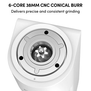 Commercial <b>Coffee</b> Grinder 64mm Flat Burr Variable Speed 800-1800 RPM for Espresso and <b>Filter</b> <b>Coffee</b> - Product Image 2