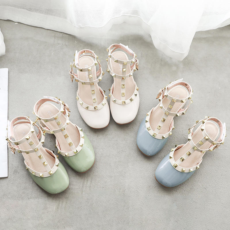 Catálogo de fabricantes de sandalias planas elegantes para niña de