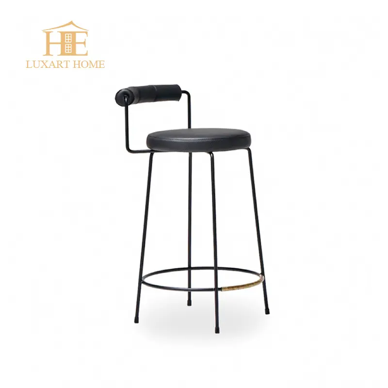Fator de móveis para casa, cadeira alta de veludo com assento em madeira e design luxuoso personalizado, villa de luxo