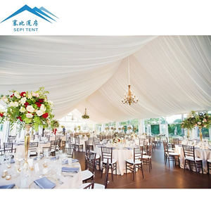 Lớn bán <span class=keywords><strong>2025</strong></span> thiết kế mới sang trọng Đảng đám cưới lều không thấm nước ngoài trời cho thuê nhà thờ marquee lều - Product Image 4