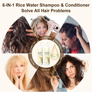 <span class=keywords><strong>Shampoo</strong></span> Volumizzante Anti-Crespo e Anti-Forfora con Acqua di Riso, Formula 2-IN-1 Rinforzante e Volumizzante per <span class=keywords><strong>Capelli</strong></span> Diradati - Product Image 5