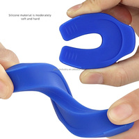 Appareil d'exercice et de remodelage de la mâchoire en silicone pour la musculature de la mâchoire et du menton, entraîneur musculaire de la masseuraleuse