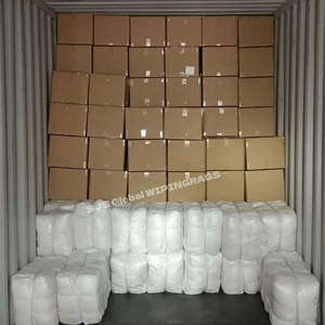 Trapos de Limpieza Industriales de Primera Calidad, Marca Hoting, de Sydney, Australia, 100% Algodón, Blancos, Tipo Camiseta - Product Image 1