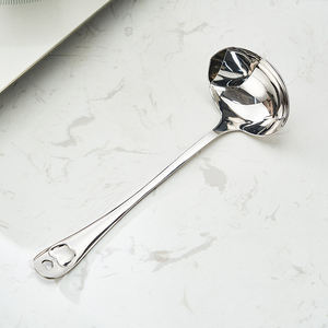 Cuchara de Acero Inoxidable 316L, Cucharón de Cocina con Mango Reforzado, Ligero, Resistente a Altas Temperaturas, Separador de Grasa Doméstico, Apto para Lavavajillas - Product Image 1