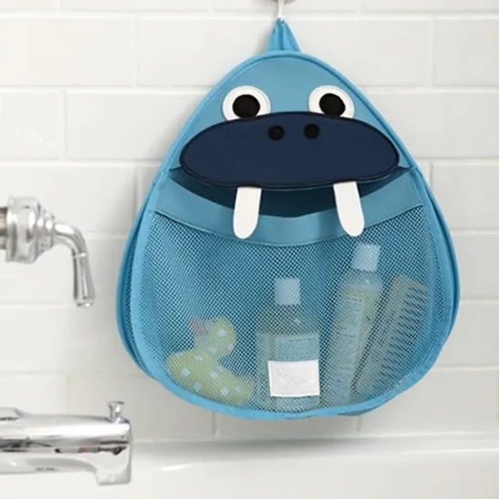 교수형 욕실 보관 아기 욕조 코너 교수형 고래 목욕 장난감 주최자
