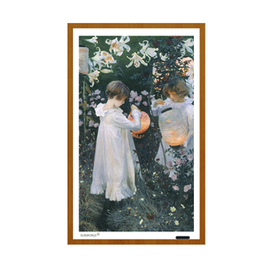 Bằng Gỗ 32 Inch Khung Ảnh Kỹ Thuật Số Hình Ảnh Video LCD Khung Hỗ Trợ HD Video Âm Nhạc Hình Ảnh Và Lịch Quảng Cáo Máy - Product Image 4