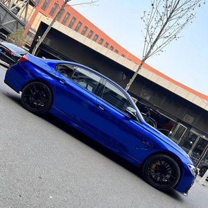 Sơn Kim Loại Blueberry Phổ Biến Nhất Màu Xanh Xe Bọc Vinyl Xe Cơ Thể Dán Phim Thay Đổi Màu Sắc Cho Xe Gói Xe - Product Image 3