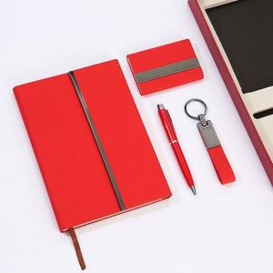 Executive Gift <b>Set</b> PU Leather Branded <b>Notebook</b> Pen & Card Holder with Digital Printing-Perfect Corporate Gifts Promotional Items - Product Image 3