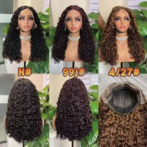 Vente en gros perruque super doublement étirée haute densité 13x4 HD Lace Front cheveux humains sans colle perruque de cheveux humains femmes noires cheveux brésiliens - Product Image 6