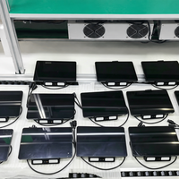 Terminal Pemeriksa Harga Android Windows 10.1 Inci, Kios Pemindai Barcode Layanan Mandiri, OEM ODM CE FCC, Produksi Skala Kecil