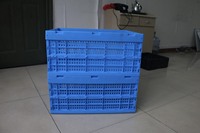 NEXARA Boîte solide en plastique durable Caisse de stockage pour fruits et légumes Caisses pour légumes