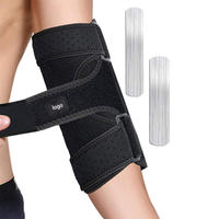 Attelle de coude réglable en gros avec 2 éclisses amovibles pour le syndrome du canal cubital, support de coude sportif, attelle de coude