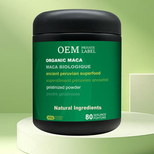 OEM/ODM Premium polvere di Maca biologica Superfood peruviano per Stress e equilibrio dell'ormone della salute surrenale integratore alimentare 400g - Product Image 2