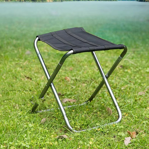 Portable Multifunctional Outdoor Picnic Camping <b>Folding</b> Chair Ultra Light Fishing <b>Stool</b> Travel <b>Stool</b> Fishing Accessories - Product Image 2