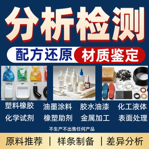 Composition des matières premières plastiques, analyse de la qualité du moulage par injection, propriétés thermiques/énergétiques, abrasion, impact, traction, résistance à l'usure - Product Image 2