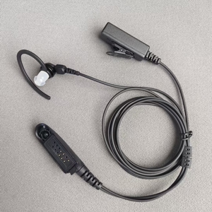 MDRMN4022 <span class=keywords><strong>headset</strong></span> walkie talkie q-hook dual-line cocok untuk GP328 GP338 PTX760 GP340 HT750 earphone gaya in-ear - Product Image 5