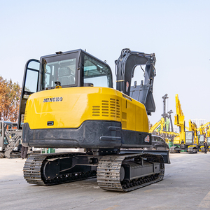 Miniexcavadora con Motor Euro5 EPA de 6 Toneladas, Excavadora de Orugas Kubota, Miniexcavadora de Jardín, Microexcavadora Pequeña en Venta - Product Image 4