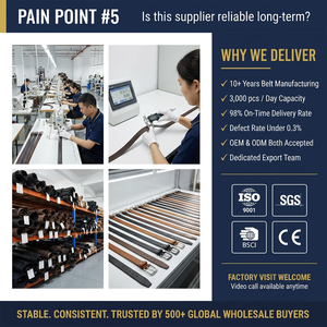 Cinture di Lusso da <span class=keywords><strong>Uomo</strong></span> in Pelle con Fibbia in Lega, Stile Casual per Jeans, Produzione OEM/ODM, Cinturino Personalizzato per <span class=keywords><strong>Uomo</strong></span> - Product Image 6