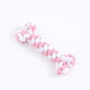 Juguetes masticables para perros personalizados al por mayor, juguetes de cuerda interactivos de hueso de algodón de lujo duraderos para perros pequeños - Product Image 6
