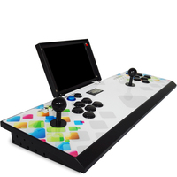 Consola Arcade Portátil de 10 Pulgadas, 10188 Juegos en 1, Mini Arcade Retro LCD, Mini Máquina Arcade de Sobremesa, Dispensador de Monedas, Descarga de Juegos por WIFI