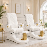 Luxury Multi Functional Foot Spa Massage Chair Silla Pedicura Custom Nail Salon Pedicure and Manicure Chairs Reclinable Electric