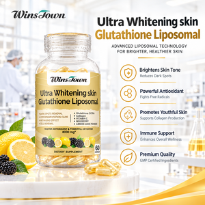 Cápsulas Blandas Liposomales de Glutatión <span class=keywords><strong>Ultra</strong></span> Blanqueadoras para la Piel, Suplemento Antioxidante, Salud Inmunológica, Colágeno, Vitamina C, Cápsulas Blandas para un Brillo Radiante de la Piel - Product Image 6
