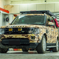 Autocollants de camouflage pour carrosserie de voiture Carkoo, promotion d'impression, design personnalisé, logo/emblème, matériau 120g, couleur dégradée, usage unique