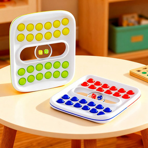 Jeu de puzzle numérique Match-3, schéma de couleurs jaune-vert, jeu éducatif pour enfants et parents, jouet interactif d'entraînement à la réflexion - Product Image 5