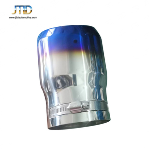 JTLD厂家直销单排气尖通用发蓝不锈钢90毫米100毫米160毫米 - Product Image 2