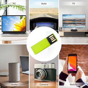 Mini tie clip hình dạng <span class=keywords><strong>USB</strong></span> <span class=keywords><strong>Flash</strong></span> <span class=keywords><strong>Disk</strong></span> 4GB cuốn sách giấy carpeta Memory Stick 16 gam nhựa Ổ Đĩa Bút USB2.0 3.0 64GB 128GB - Product Image 5