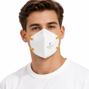 <span class=keywords><strong>Mascarilla</strong></span> Plegable Plana de 3 Capas con Certificación CE EN149 <span class=keywords><strong>FFP2</strong></span> para Seguridad Industrial contra Polvo, en Oferta - Product Image 5
