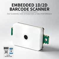 Escáner de Códigos de Barras EM003 de Diseño Compacto para Metro, Largo Alcance, 1D/2D, QR, Interfaz COM/USB, para Control de Entrada de Pasajeros