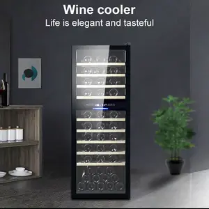 JOSOOホットセール自立型ロングセラーワイン冷蔵庫ワイン気候キャビネットワインセラーインド