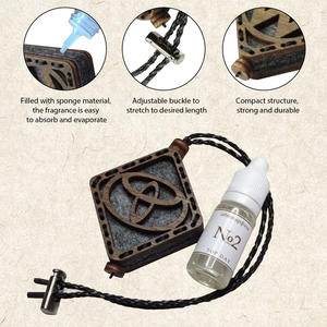 <span class=keywords><strong>Perfume</strong></span> logotipo personalizado de larga duración coche colgante ambientador Tarjeta de madera para coches logotipo personalizado perfumado ambientador de coche personalizado - Product Image 3