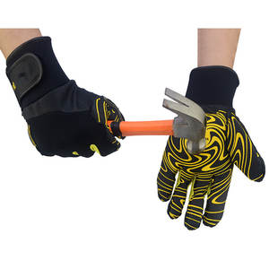 Guantes DE TRABAJO tácticos de impacto de dedo completo para deportes Guantes de mecánico de motocicleta con capacidad de pantalla táctil para caza - Product Image 2