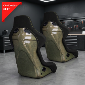 เบาะนั่งรถแข่งแบบเต็มตัว SSCUS APEX-KEV Comfort Fit Apex Kevlar ผ้าคุณภาพสูง พนักพิงแบบยึดติด น้ำหนักเบา - Product Image 1