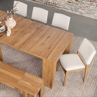 Table à manger extensible et pliable pour 1 à 12 personnes, table rectangulaire multifonctionnelle en bois extensible pour cuisine, salon, salle de réunion