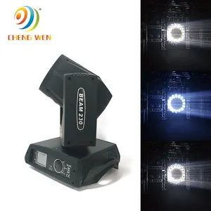 DJ Điện Giai Đoạn Con Gobo Lyre 7R Tại Chỗ Di Chuyển Zoom Đầu Chùm 230W Di Chuyển Đầu Ánh Sáng