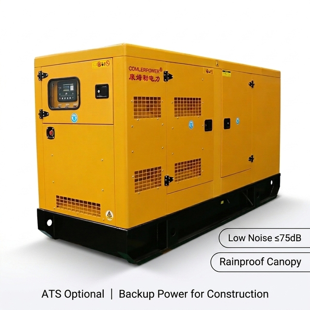 Comler 500KW 600KW Low Noise Diesel Generator Waterproof Automatic Backup Power for Industrial Generator diesel Silent