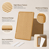 Griffoir mural en sisal pour chat, résistant à l'usure, protection de meubles pour chats, 7 tailles disponibles