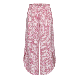 Pigiama di moda estiva di colore rosa pigiama Slip Slip Top con spacco laterale lungo pigiama Set pigiama - Product Image 5