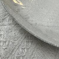 Assiette de Présentation Luxe Rétro en Plastique Écologique Dorée pour Hôtels, Banquets et Mariages