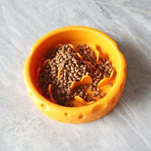 Bol pour chien en silicone <span class=keywords><strong>de</strong></span> qualité alimentaire, bol anti-étouffement à ventouse antidérapante, bol pour manger lentement pour chat, accessoires pour animaux <span class=keywords><strong>de</strong></span> compagnie - Product Image 3