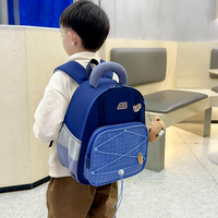 Mochila Infantil de Dibujos Animados, Ligera, de Nailon Impermeable, con Malla Transpirable y Correas Ajustables