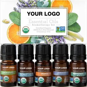 Private Label 100% Natural Organic Aroma Essential Oil,Aromatherapy & Candle Making Peppermint Eucalyptus Lavender Essential Oil