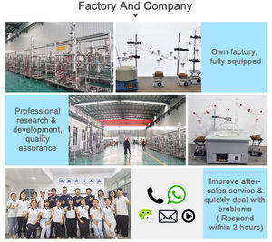 Sistema de destilación de trayectoria corta El Aparato de trayectoria corta a escala piloto de 20L admite la producción de lotes pequeños de productos químicos electrónicos - Product Image 6