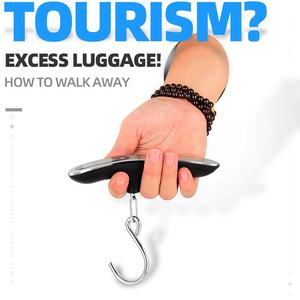 Factory Digital Silver <span class=keywords><strong>Hand</strong></span> waage Elektronische Hänge gepäck waage - Product Image 2